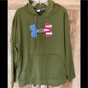 Under Armour hoodie.